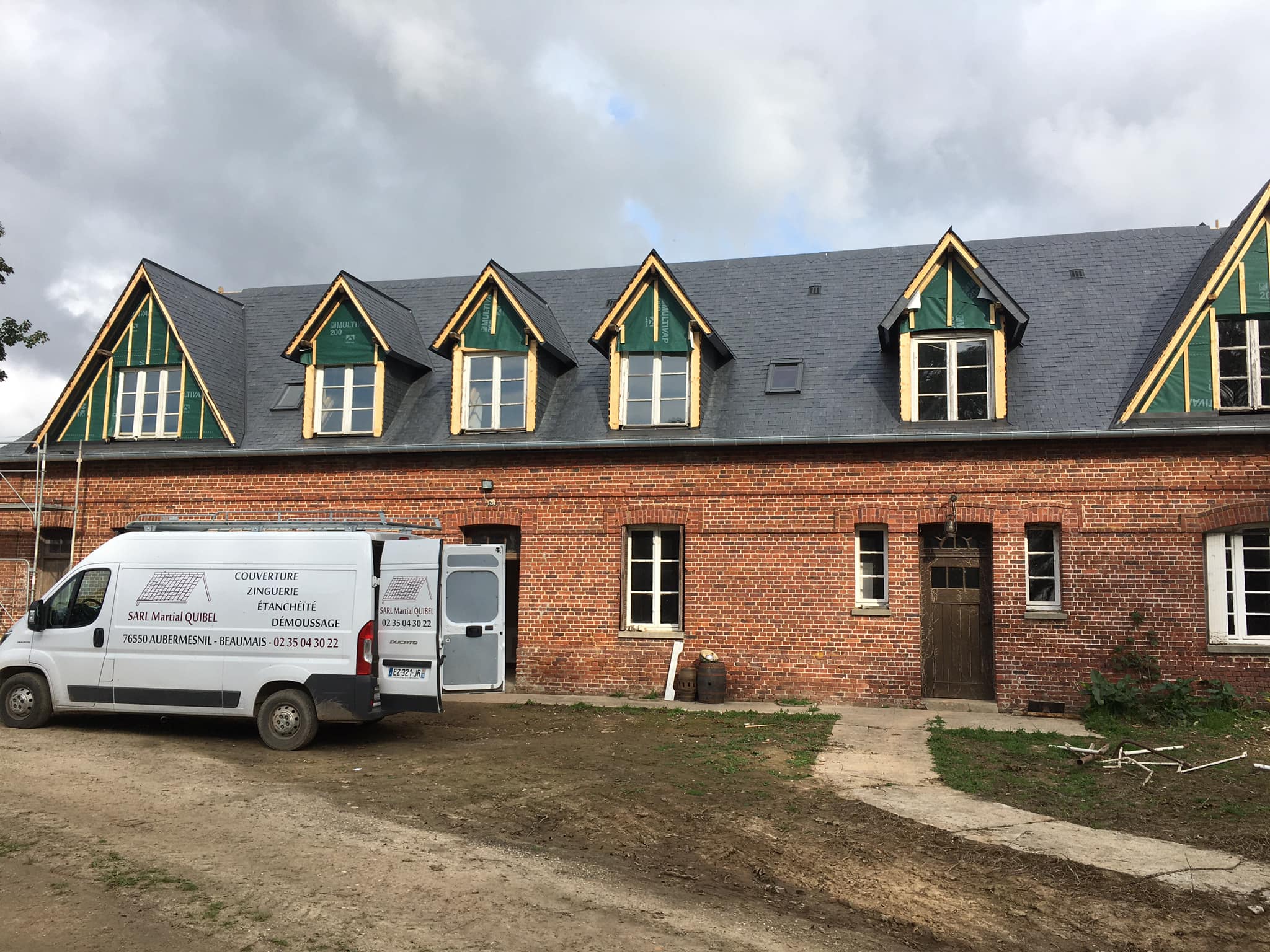 Démoussage de toiture Dieppe Neufchâtel-en-Bray